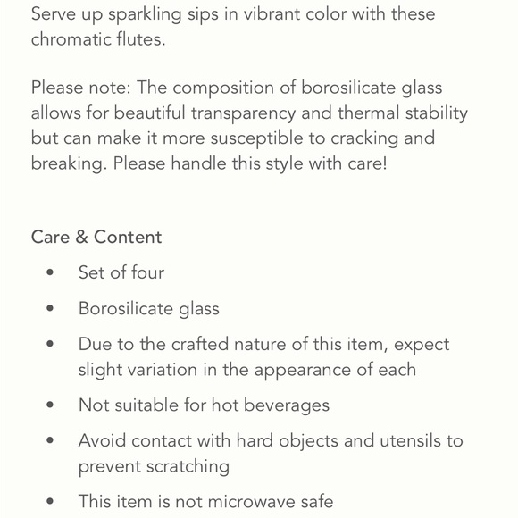 Lilac Morgan Glass Flutes - Picture 7 of 16